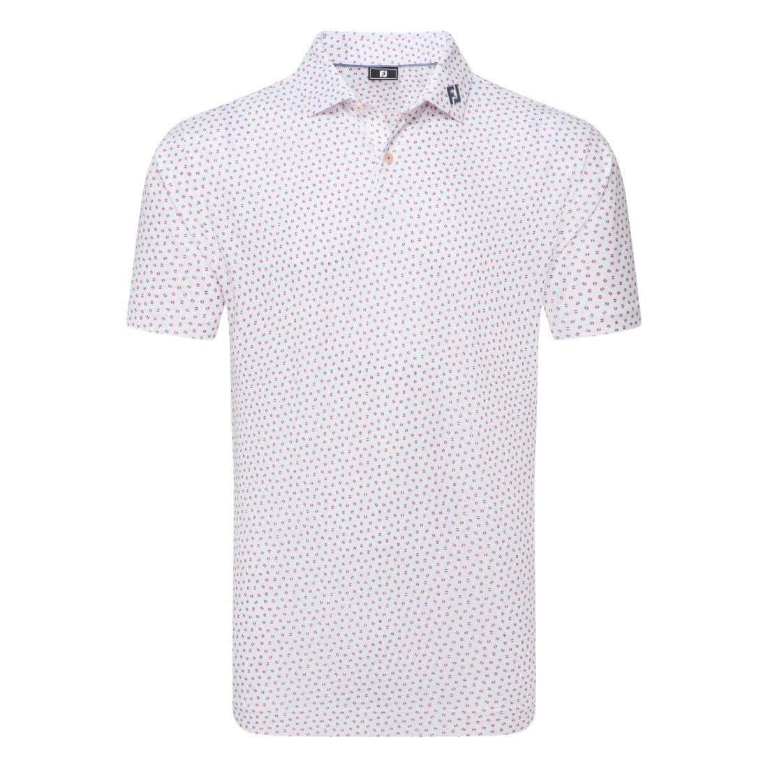FootJoy Bounce Print Pique Golf Polo Shirt 34042