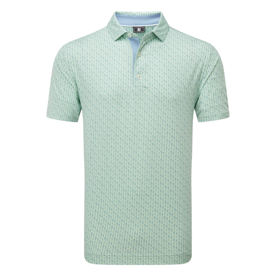 FootJoy Figure Print Lisle Golf Polo Shirt 34053