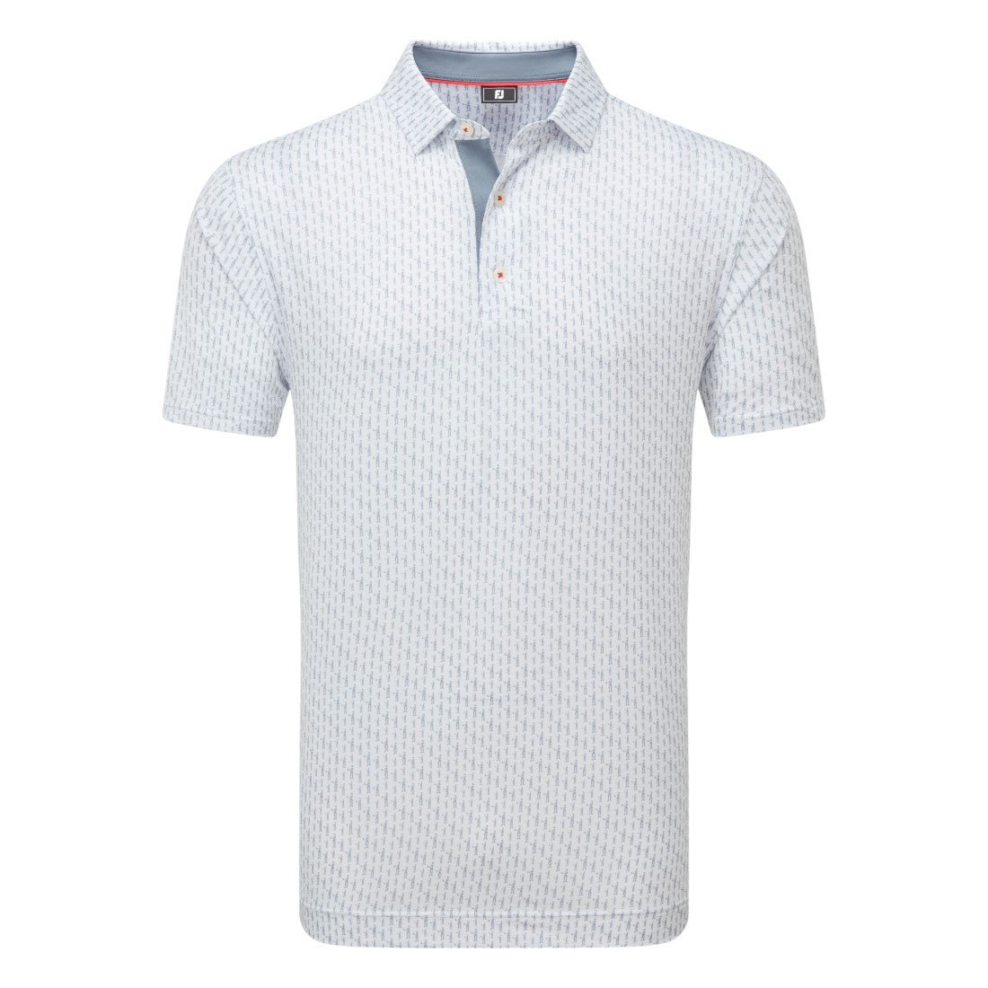 FootJoy Figure Print Lisle Golf Polo Shirt 34054