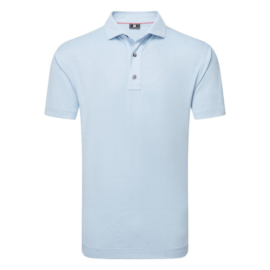 FootJoy Etched Texture Print Lisle Golf Polo Shirt 34055