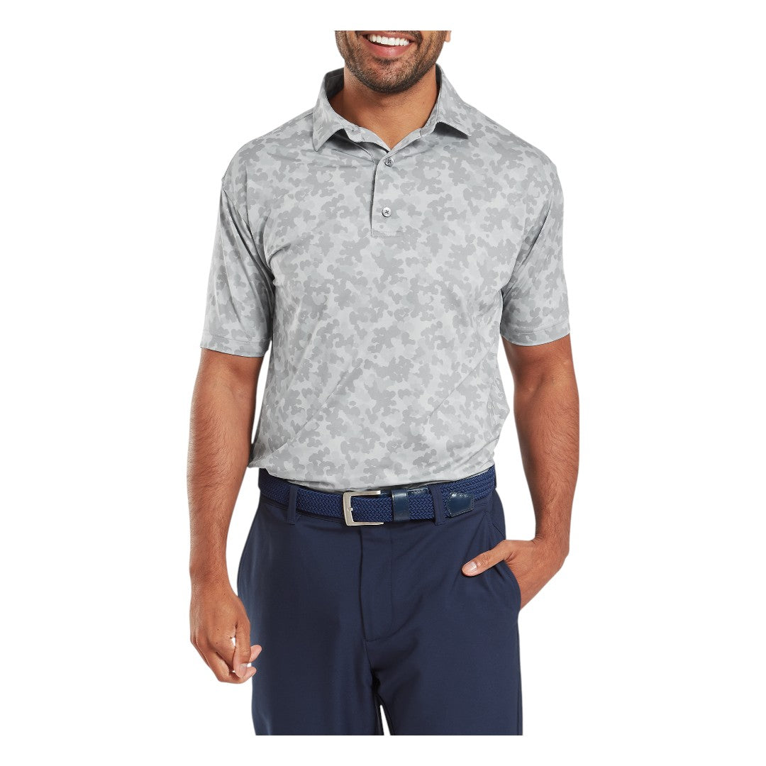 FootJoy Pop Camo Lisle Golf Polo Shirt 34060