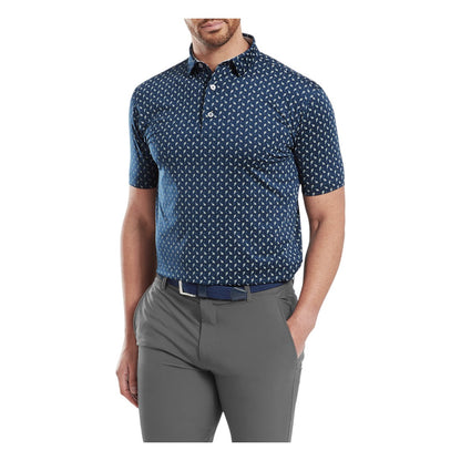 FootJoy Flower Bud Foulard Golf Polo Shirt 34065