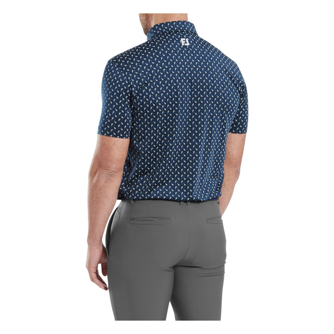 FootJoy Flower Bud Foulard Golf Polo Shirt 34065