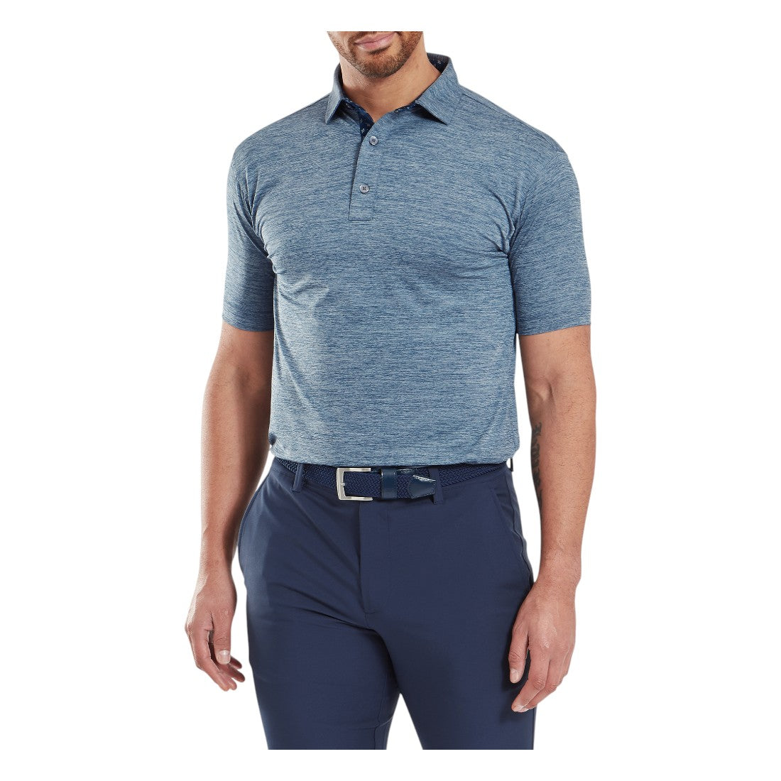 FootJoy Heather Lisle with Trim Golf Polo Shirt 34069