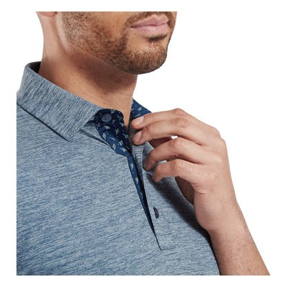 FootJoy Heather Lisle with Trim Golf Polo Shirt 34069