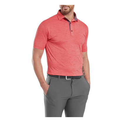FootJoy Heather Lisle with Trim Golf Polo Shirt 34071