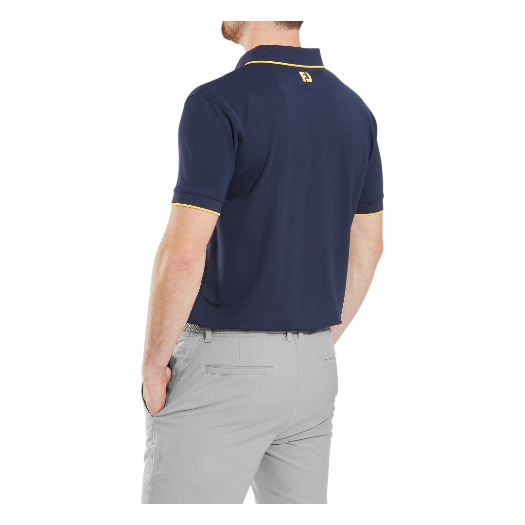 FootJoy Tipped Pique Golf Polo Shirt 34073