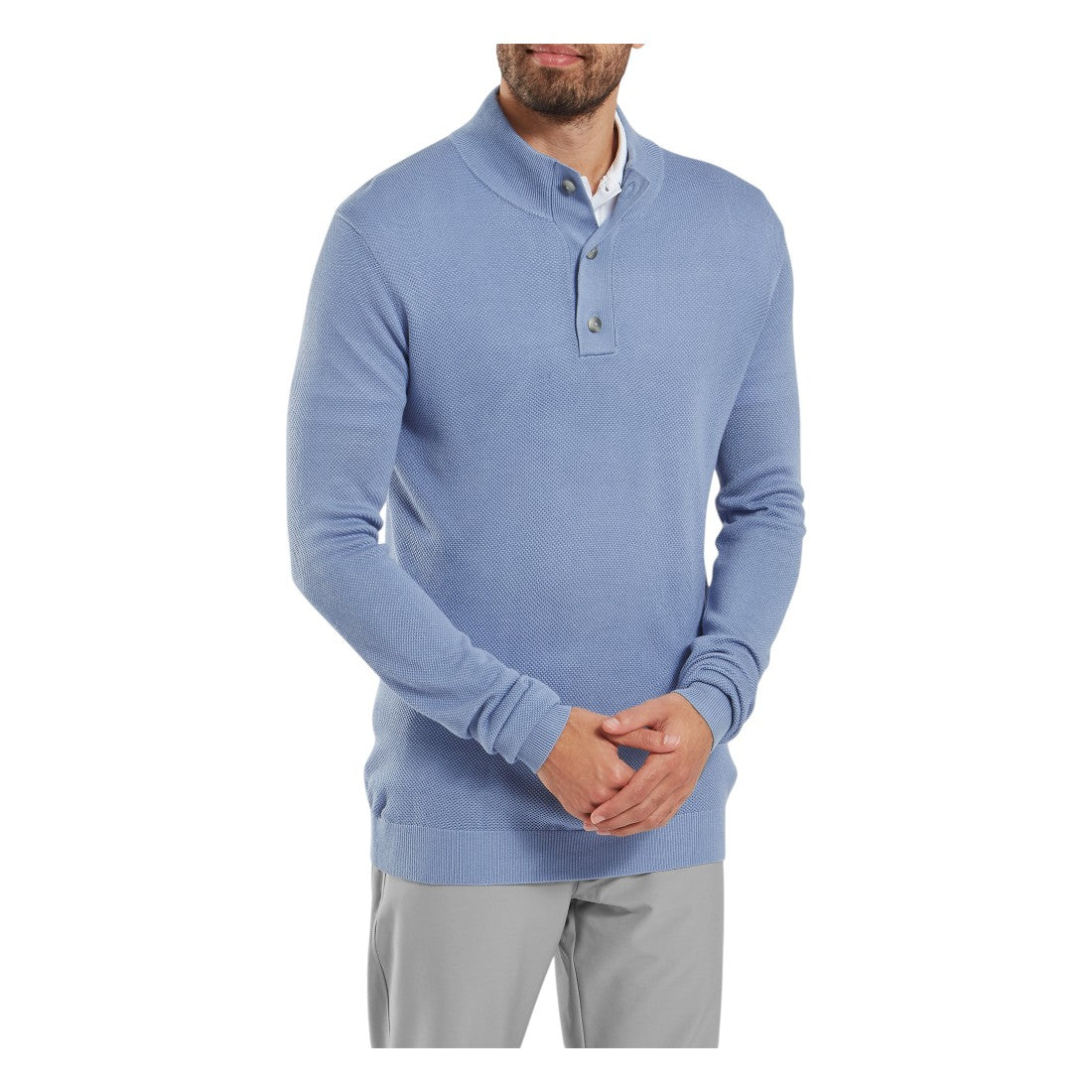 FootJoy FootJoy Dri Release Button Placket Golf Sweater 34091
