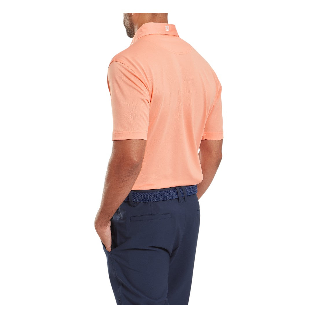 Footjoy Stretch Pique Solid Golf Polo Shirt 34123