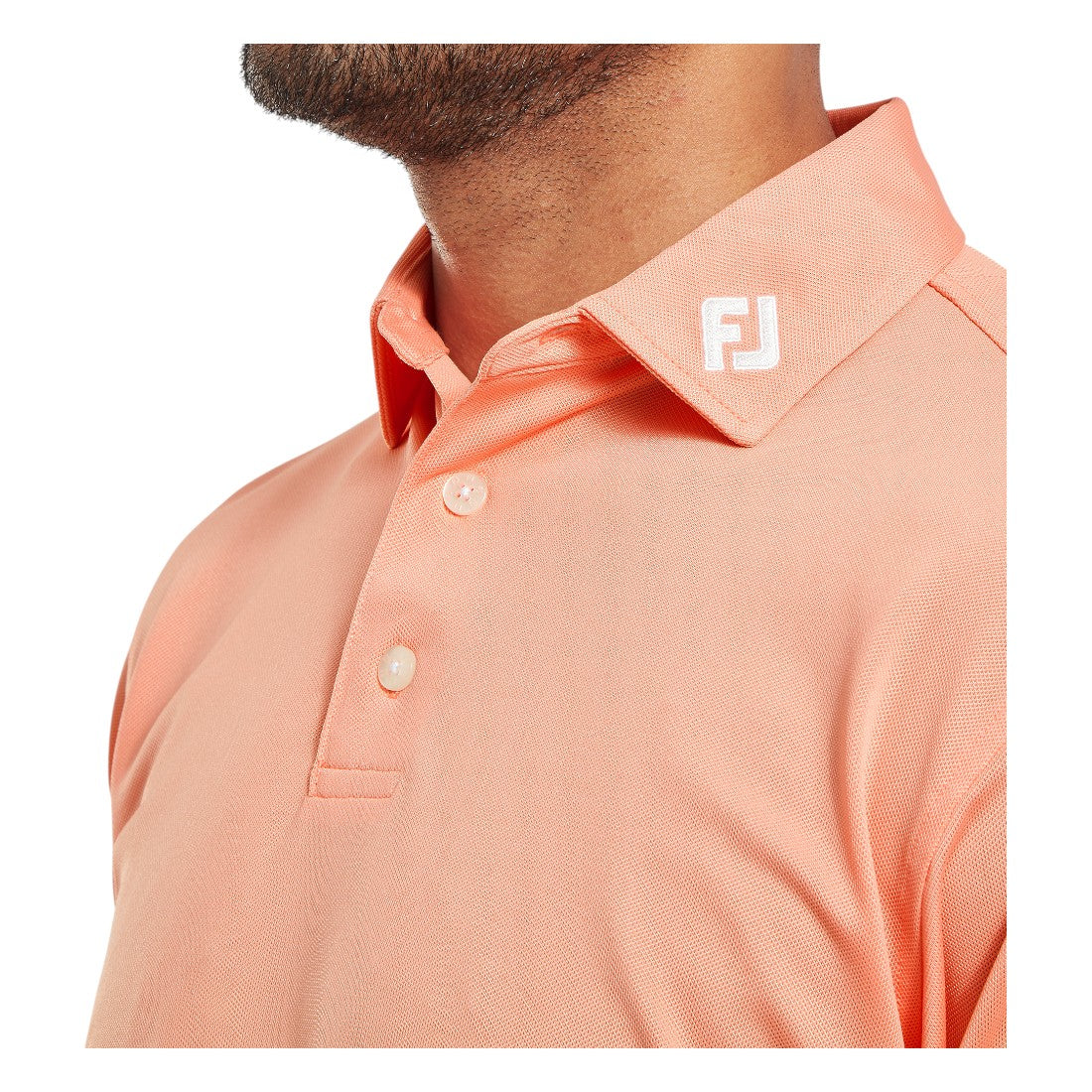 Footjoy Stretch Pique Solid Golf Polo Shirt 34123