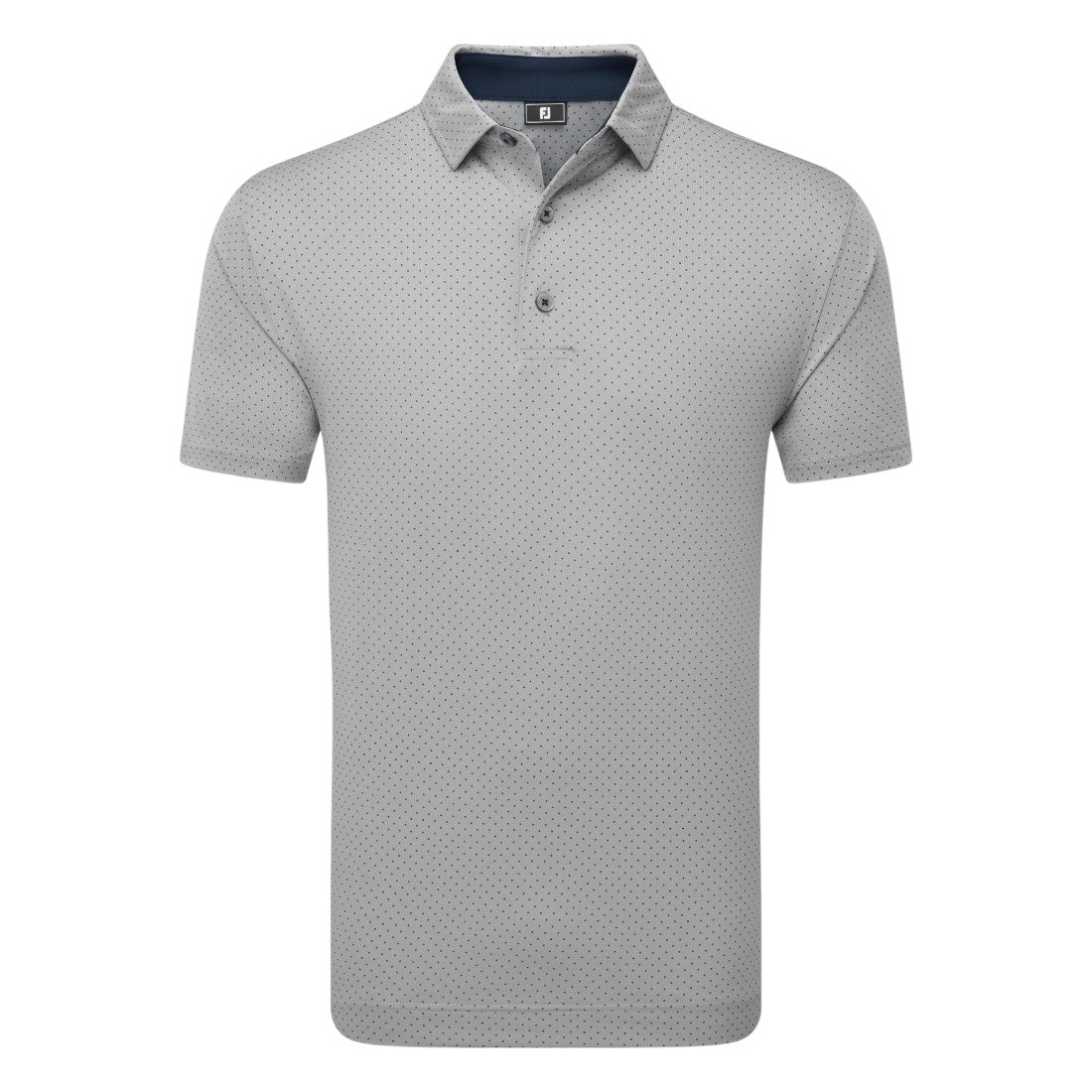 FootJoy Stretch Lisle Dot Print Golf Polo Shirt 34126
