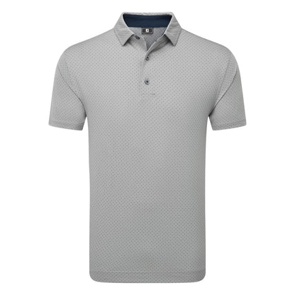 FootJoy Stretch Lisle Dot Print Golf Polo Shirt 34126