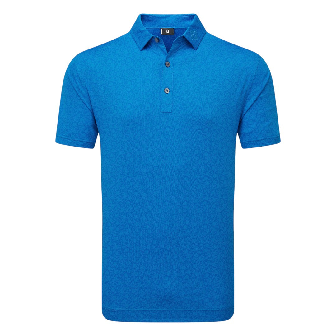 FootJoy Painted Floral Lisle Golf Polo Shirt 34129