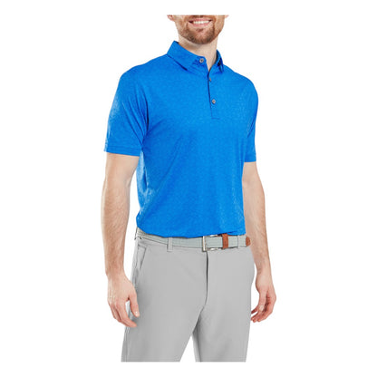 FootJoy Painted Floral Lisle Golf Polo Shirt 34129