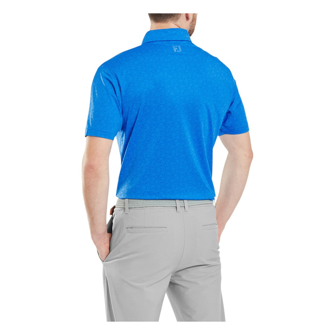 FootJoy Painted Floral Lisle Golf Polo Shirt 34129