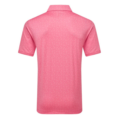 FootJoy Painted Floral Lisle Golf Polo Shirt 34130