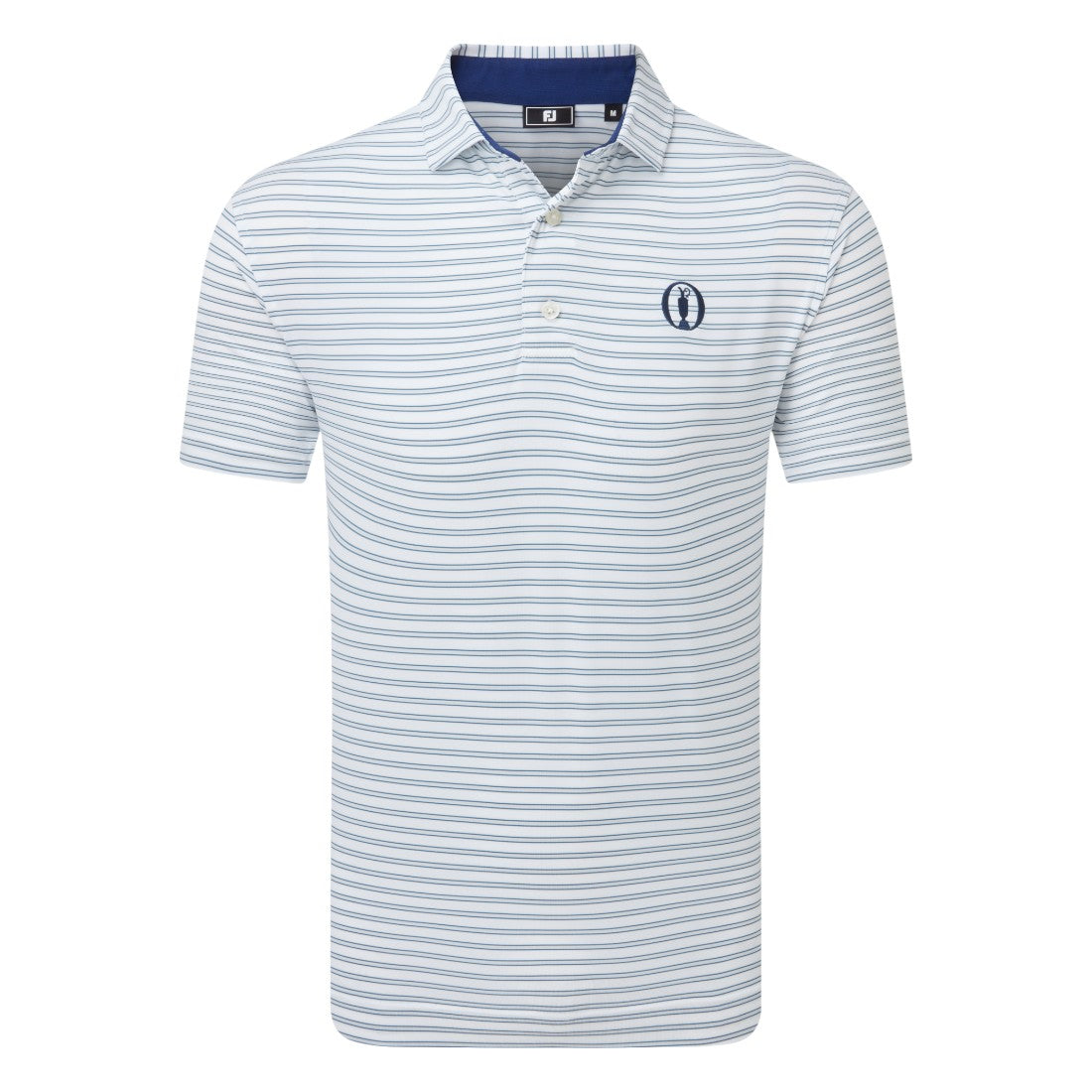FootJoy The Open Stripe Lisle Golf Polo Shirt 38879