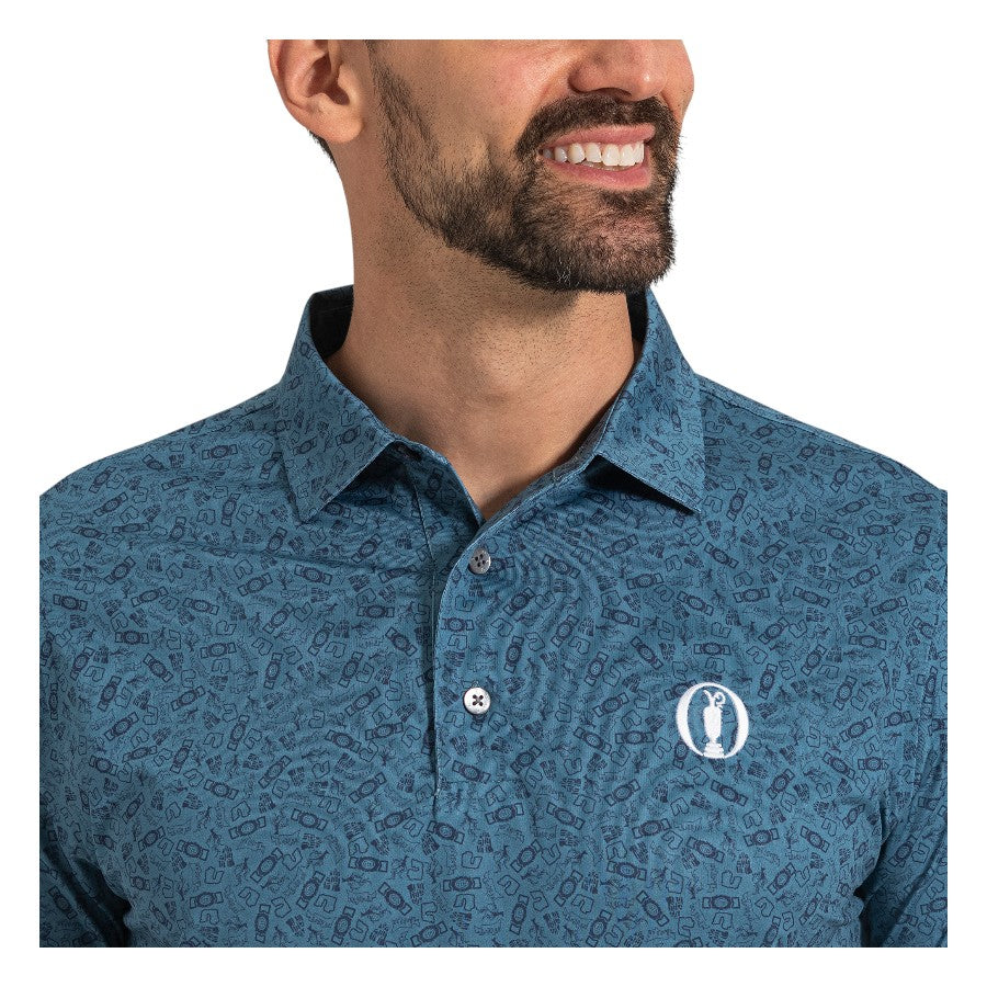 FootJoy The Open Event Print Golf Shirt 38880