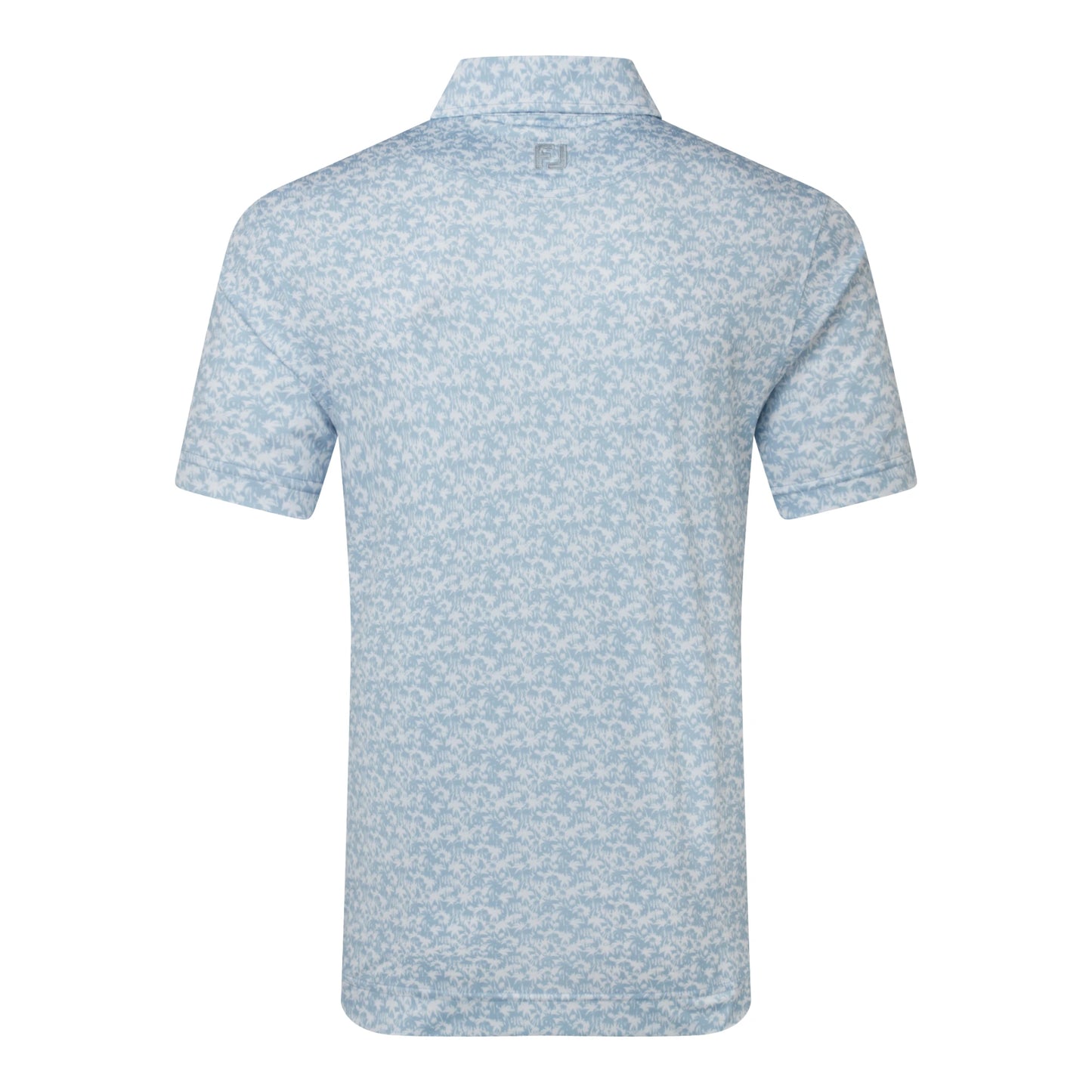 Footjoy Hidden Palm Print Lisle Golf Polo Shirt 39242