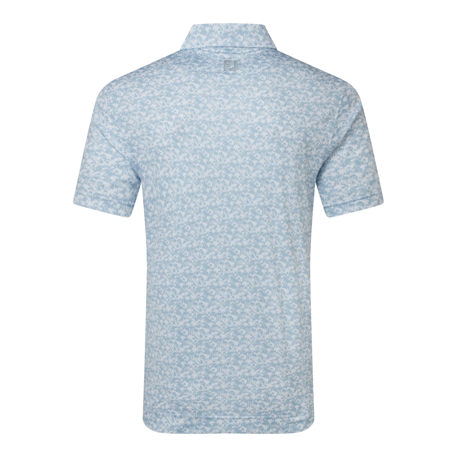 Footjoy Hidden Palm Print Lisle Golf Polo Shirt 39242