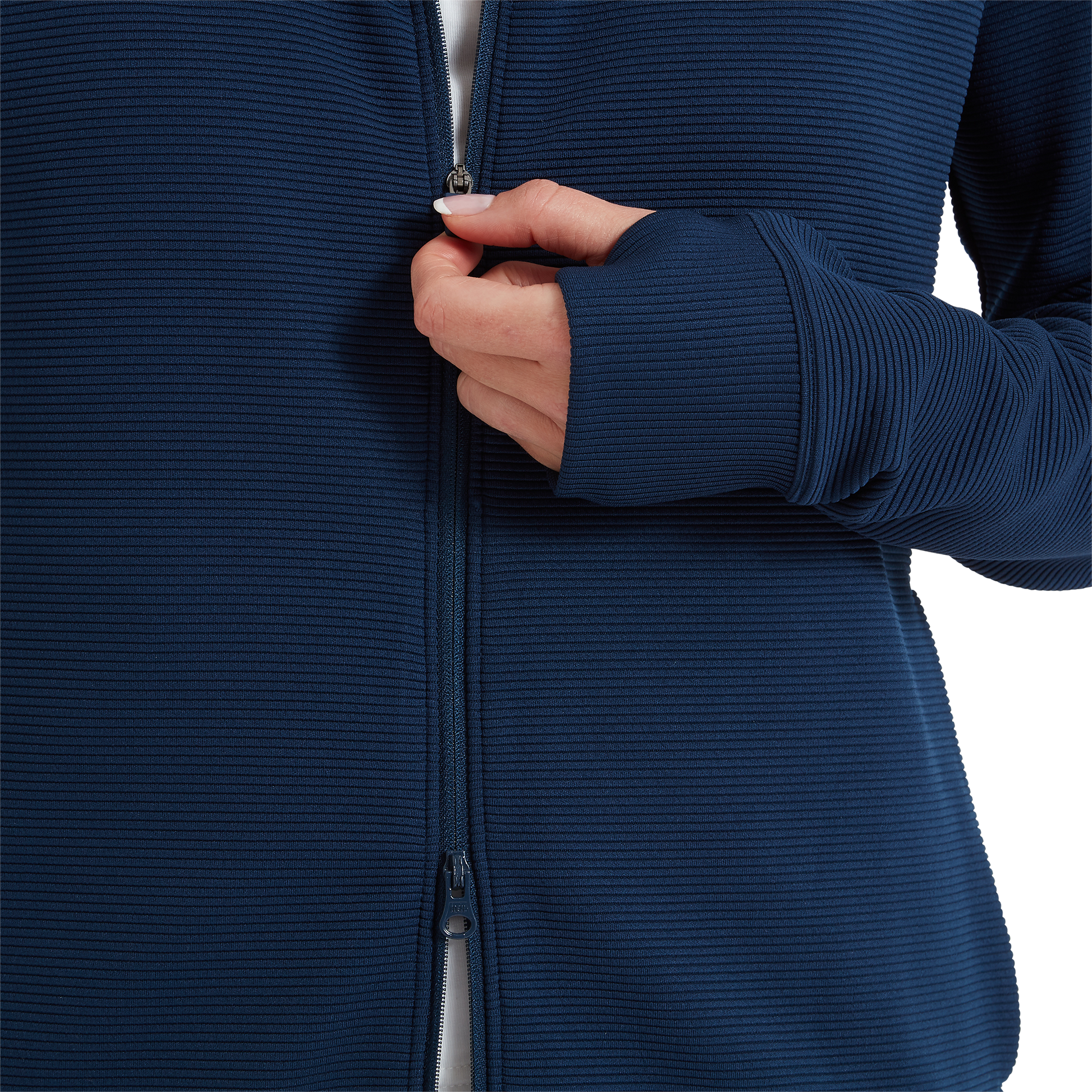 FootJoy Ladies Full Zip Ottoman Golf Hoodie 39385