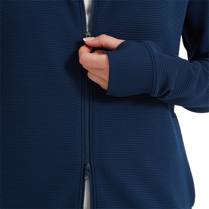 FootJoy Ladies Full Zip Ottoman Golf Hoodie 39385