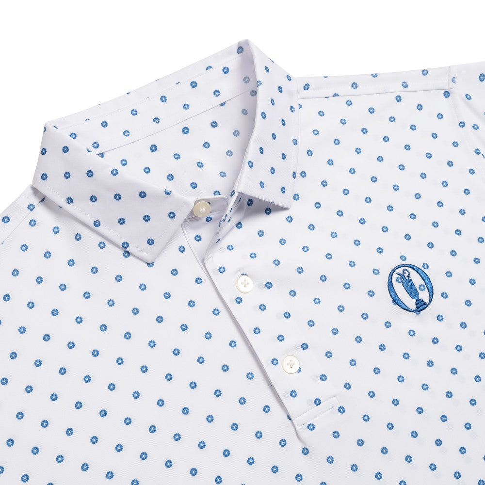FootJoy Open Championship 2026 Ditsy Floral Lisle Golf Polo Shirt 43047