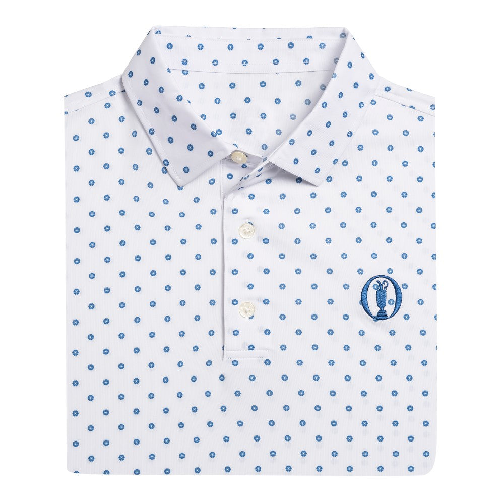 FootJoy Open Championship 2026 Ditsy Floral Lisle Golf Polo Shirt 43047