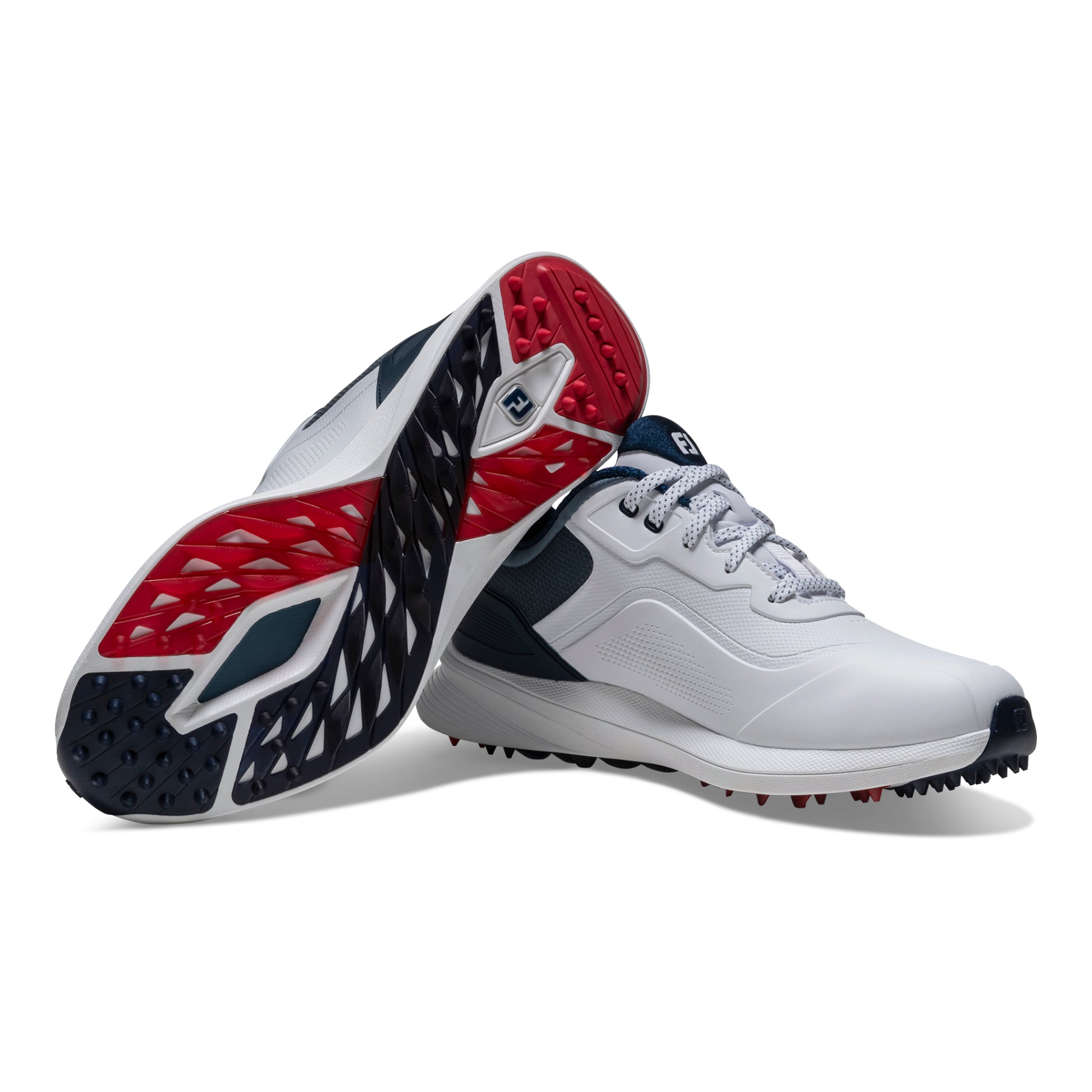 FootJoy Pro/SL 26 Golf Shoes 56949 White/Blue/Red – Clarkes Golf