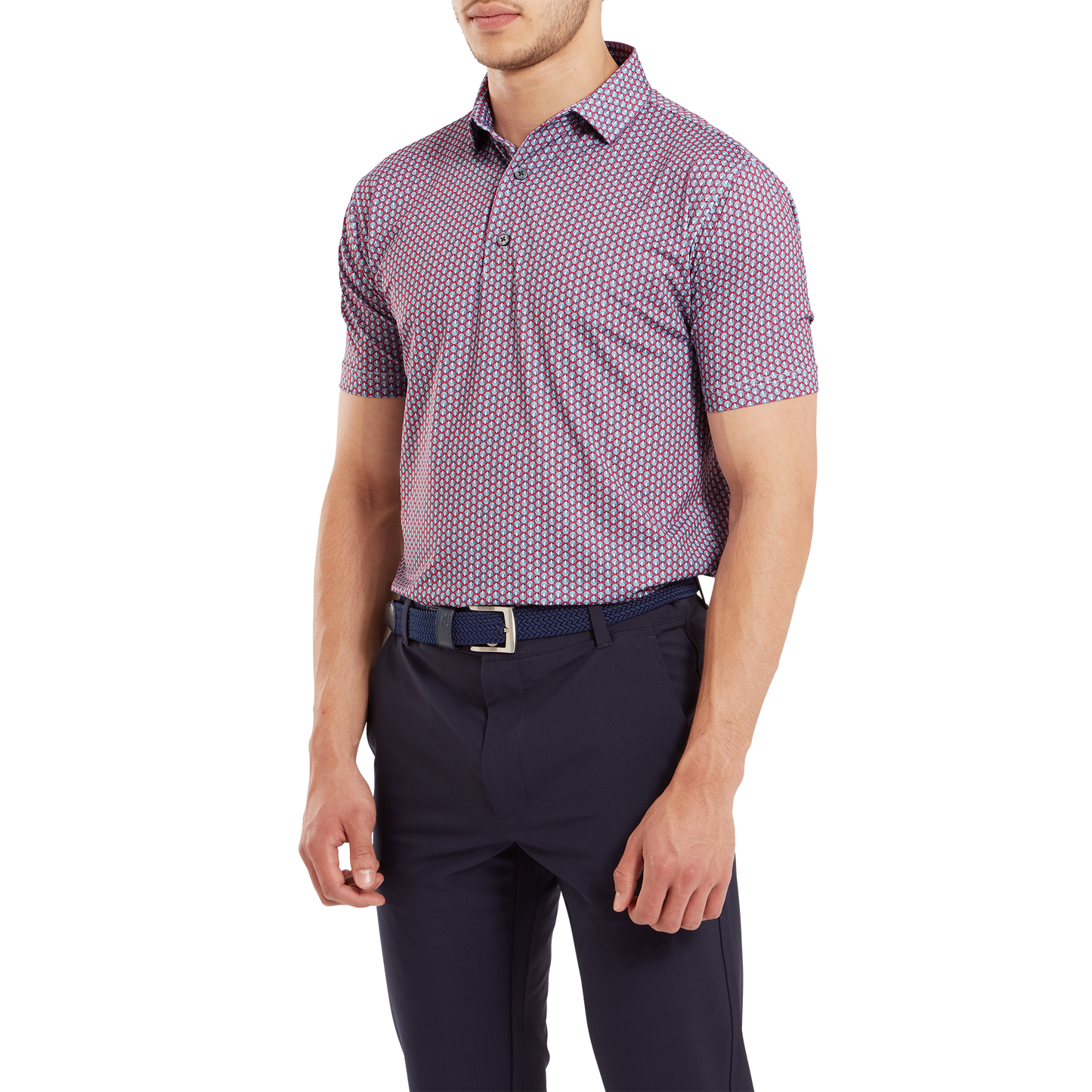 FootJoy Shell Foulard Golf Polo Shirt 81579