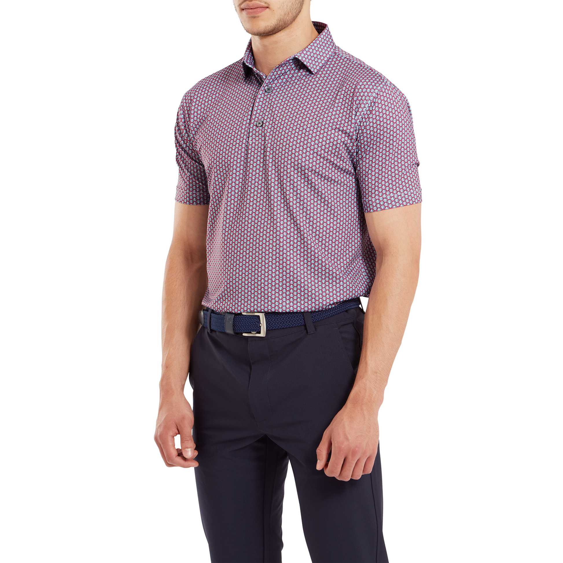 FootJoy Shell Foulard Golf Polo Shirt 81579