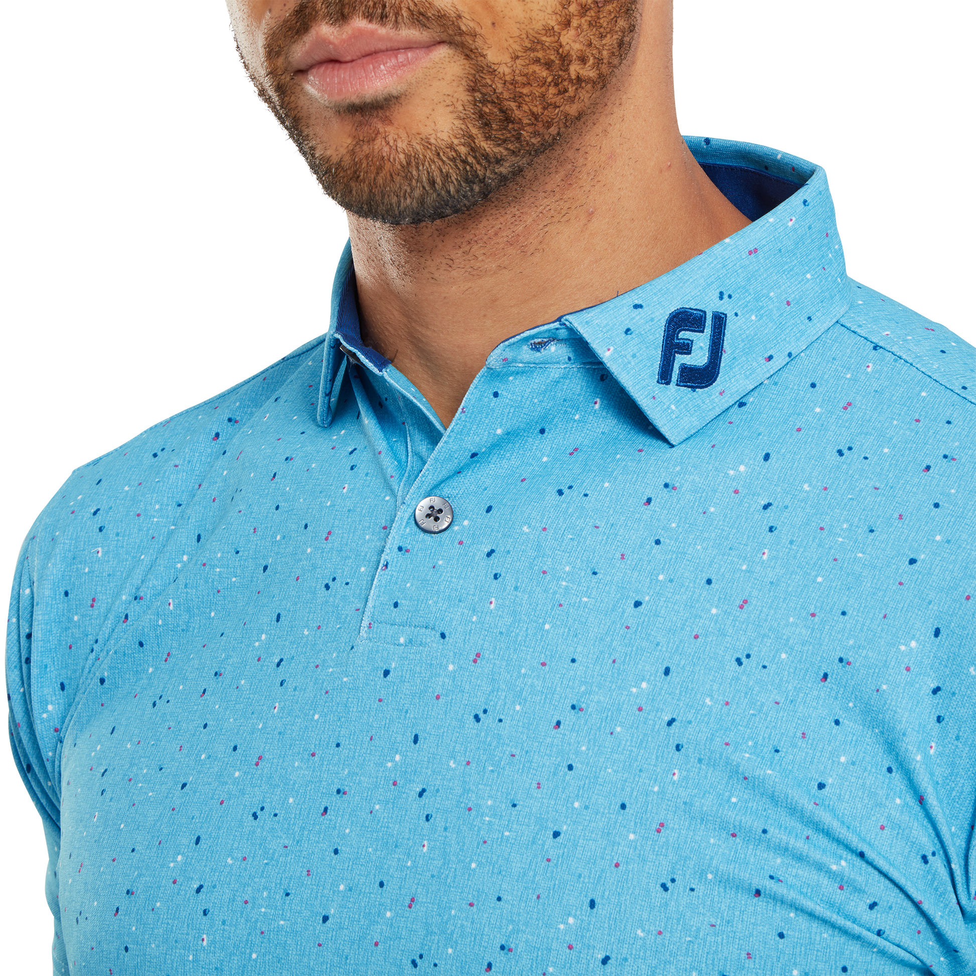 Footjoy Tweed Texture Golf Polo Shirt 81596