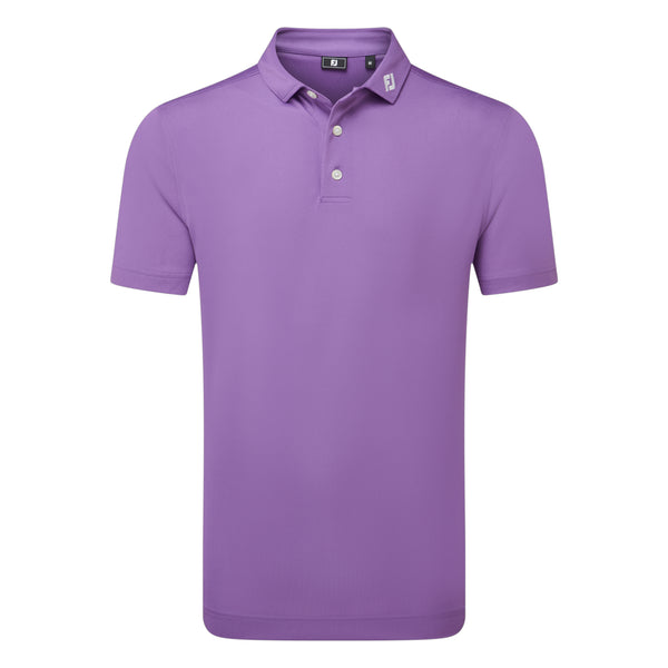 FootJoy Stretch Pique Solid Golf Polo Shirt 91820 | Purple