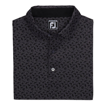 FootJoy Beach Print Lisle Golf Polo Shirt 82180