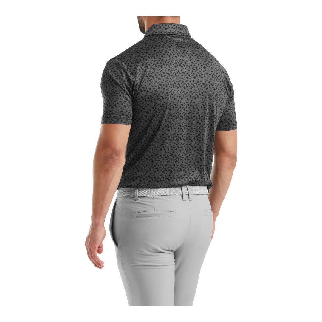 FootJoy Beach Print Lisle Golf Polo Shirt 82180