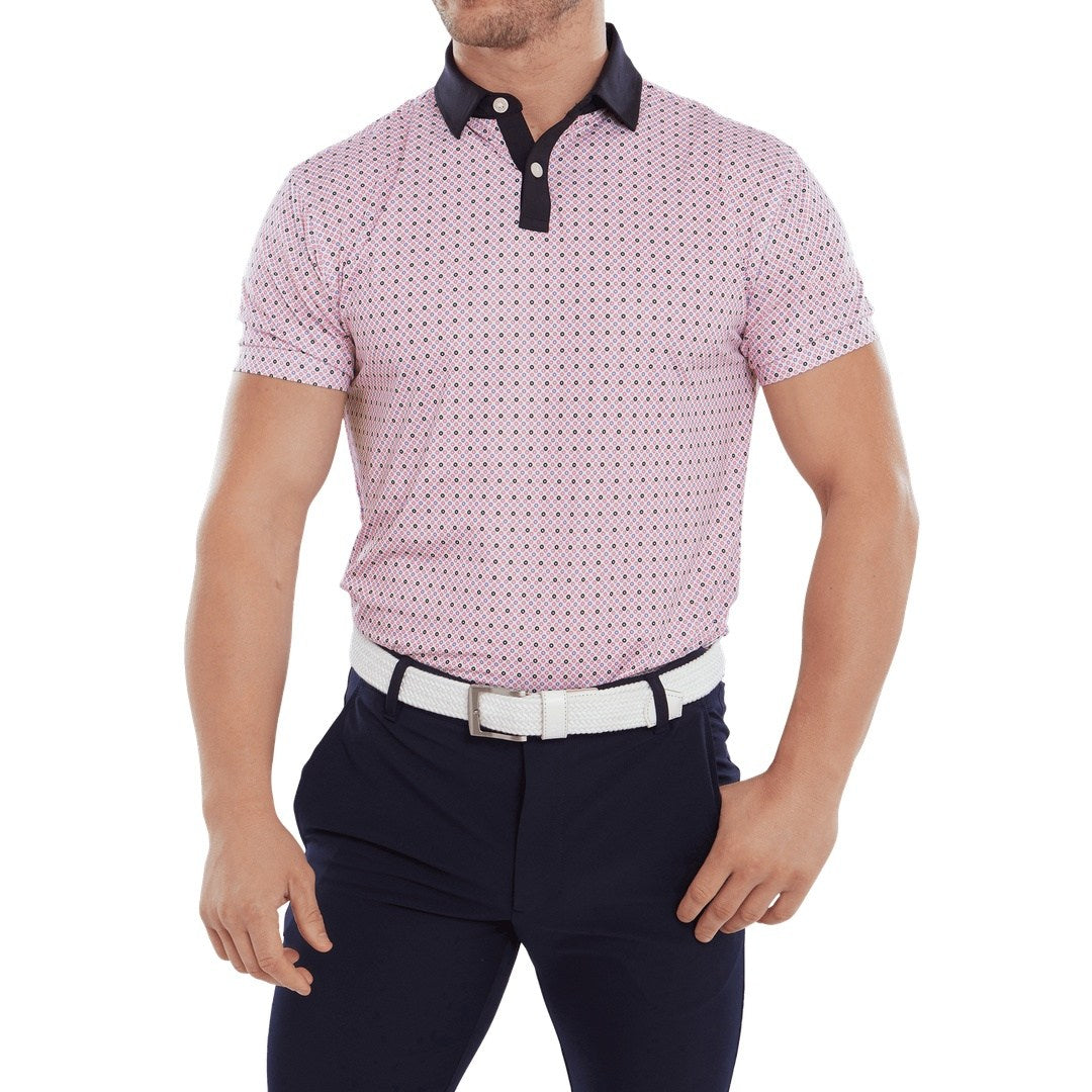 FootJoy Circle Print Golf Polo Shirt 80032