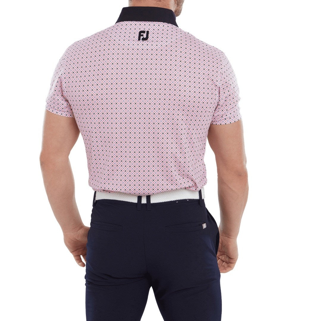 FootJoy Circle Print Golf Polo Shirt 80032
