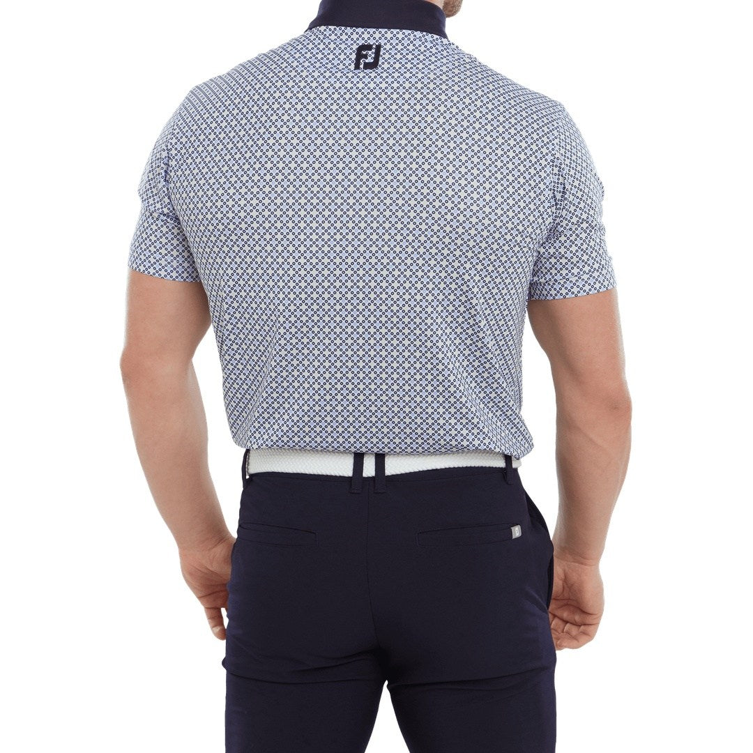 FootJoy Circle Print Golf Polo Shirt 80033