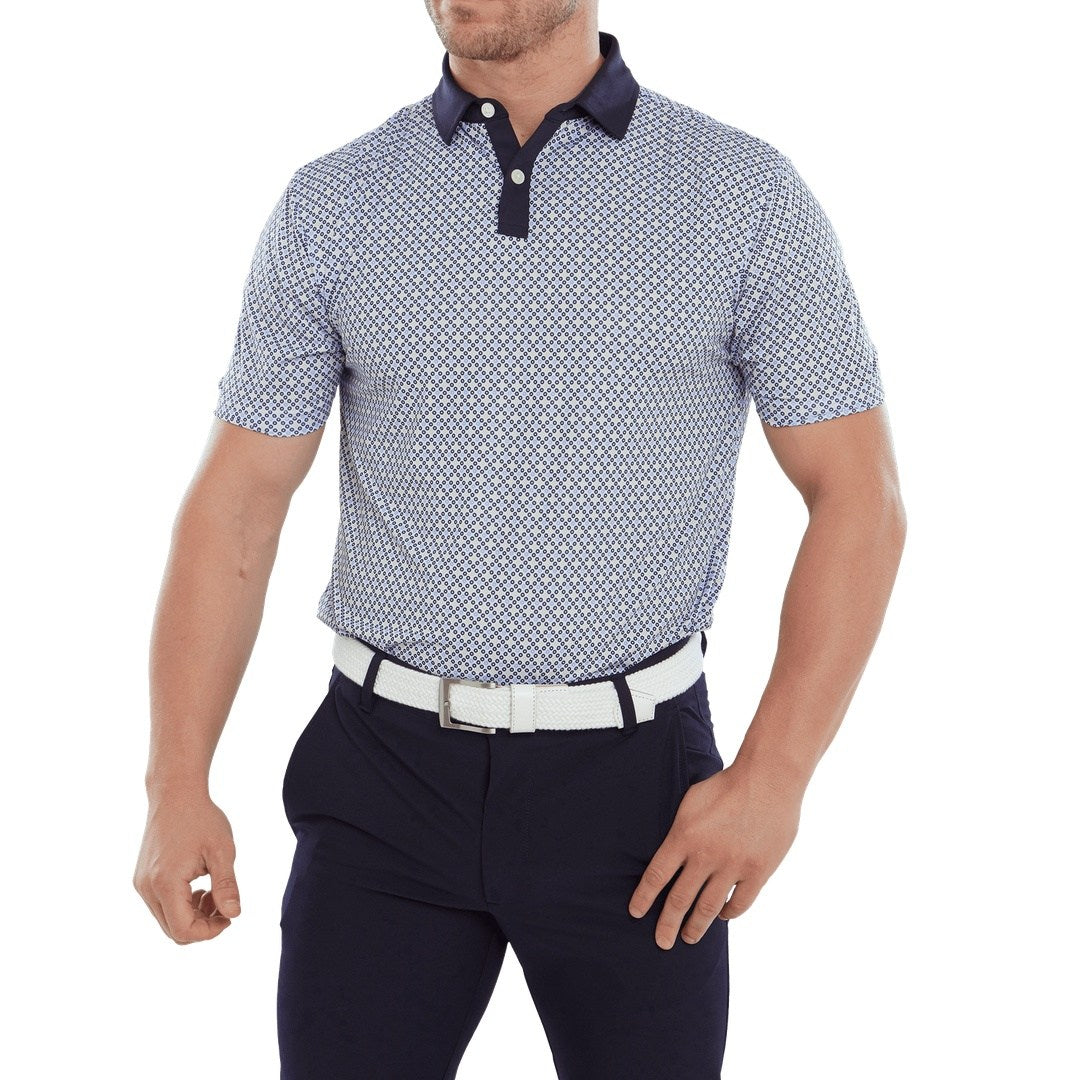 FootJoy Circle Print Golf Polo Shirt 80033