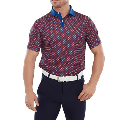 FootJoy Circle Print Golf Polo Shirt 80035