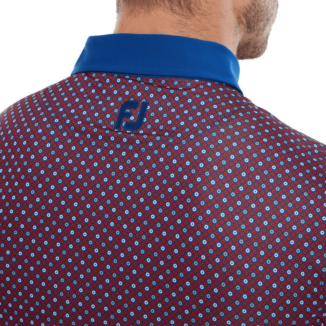 FootJoy Circle Print Golf Polo Shirt 80035