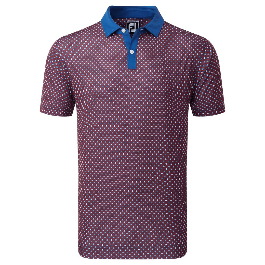 FootJoy Circle Print Golf Polo Shirt 80035