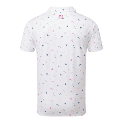 FootJoy Clam Bake Lisle Golf Polo Shirt 89899