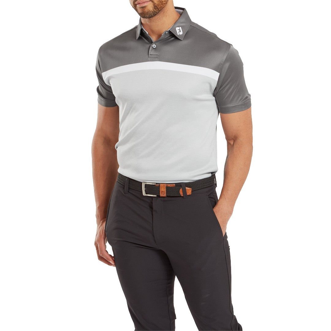 FootJoy Colour Block Golf Polo Shirt 81615
