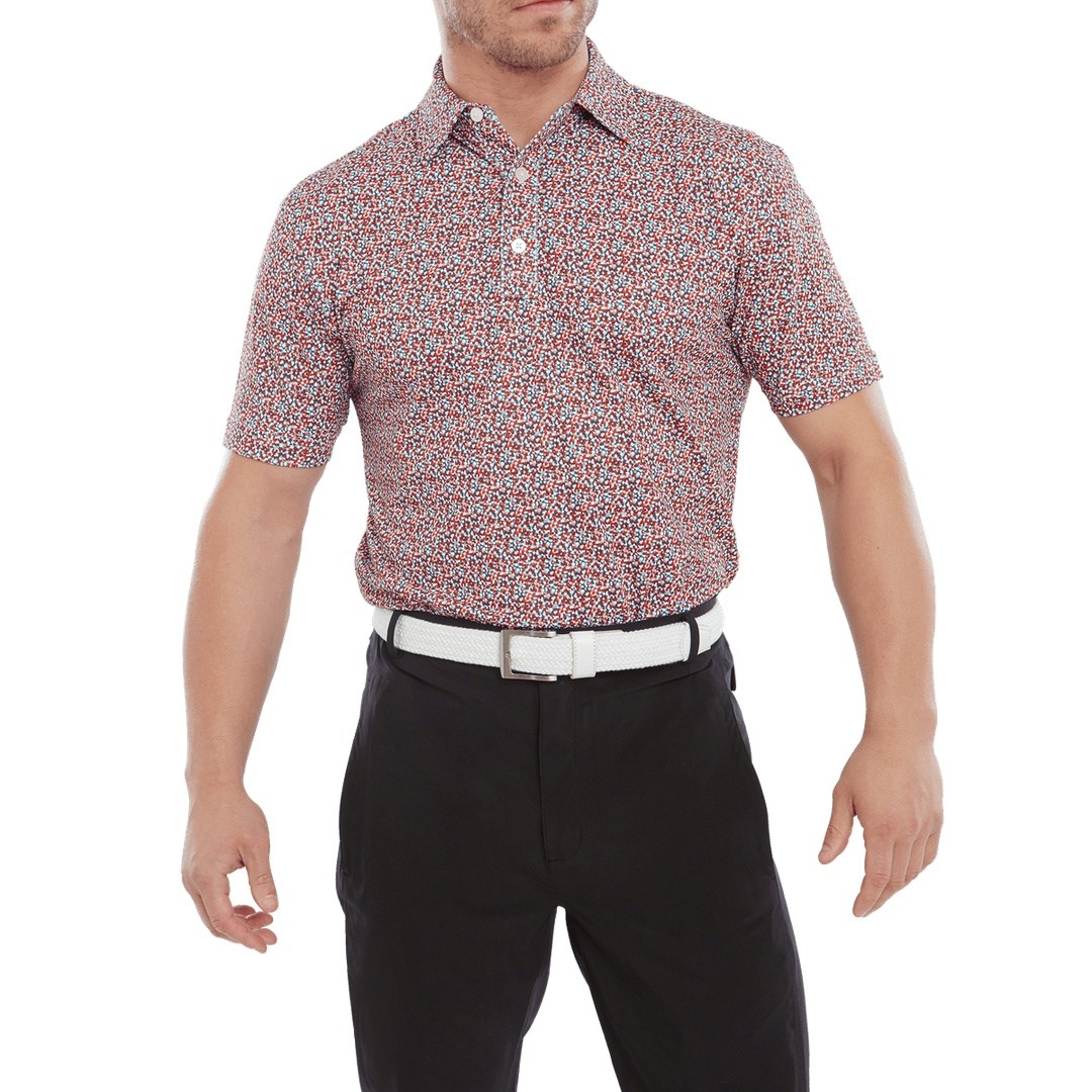 FootJoy Confetti Print Golf Polo Shirt 80089