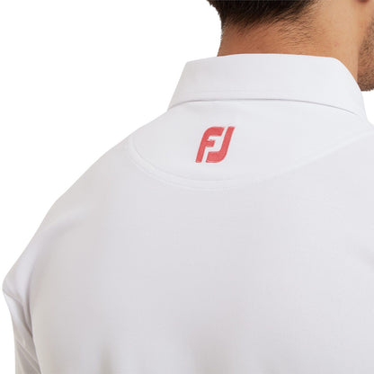 FootJoy Double Chest Band Pique Golf Polo Shirt 81572