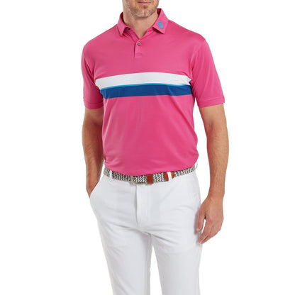 FootJoy Double Chest Band Pique Golf Polo Shirt 81571