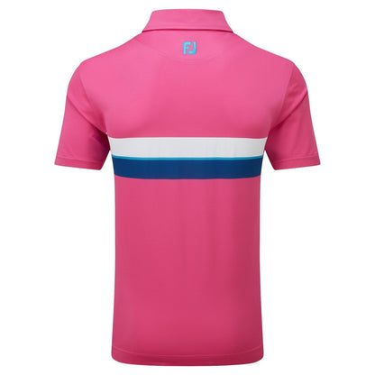 FootJoy Double Chest Band Pique Golf Polo Shirt 81571