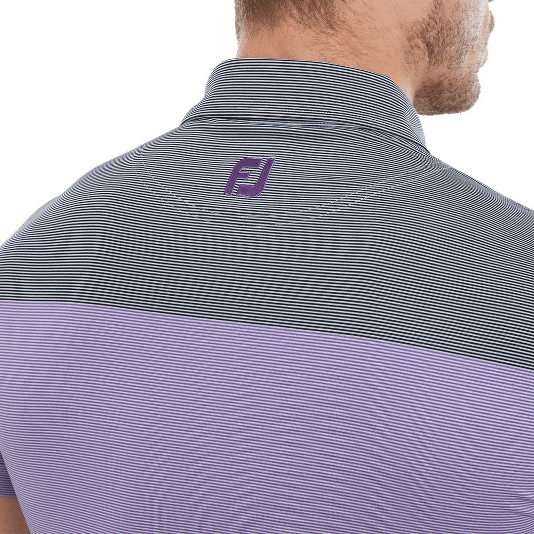 FootJoy End-On-End Block Golf Polo Shirt 80027