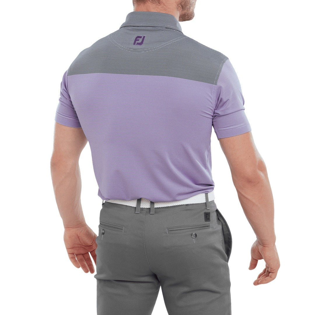 FootJoy End-On-End Block Golf Polo Shirt 80027